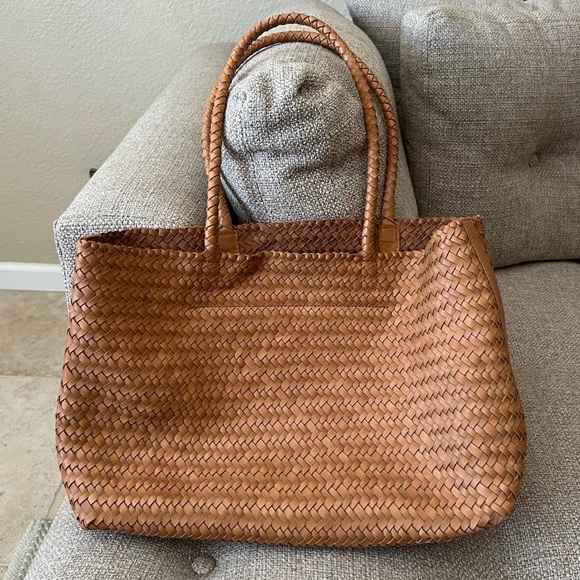 Madewell Large Woven Tote Shoulder Bag 24 Release ! - Picture 7 of 16